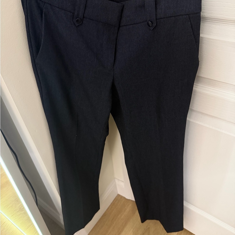 LOFT Navy Trousers